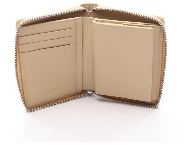 Cassette Cartera con cierre envolvente Intrecciato Bottega Veneta - vista 3