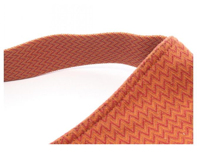 Hermès Borsa a tracolla Hermes Sac des Pansages Marrone Rosso Arancione - vista 7