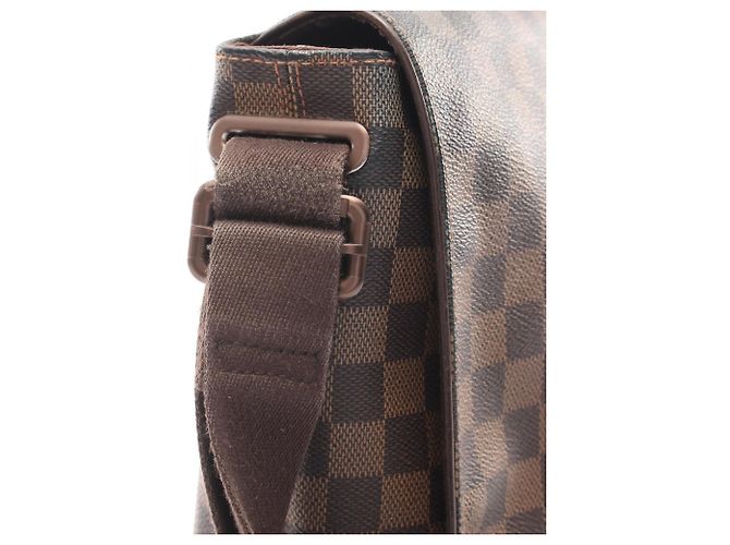 Borsa a Spalla Louis Vuitton Brooklyn GM Marrone - vista 8