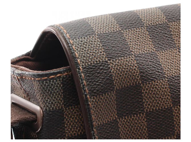 Borsa a Spalla Louis Vuitton Brooklyn GM Marrone - vista 9