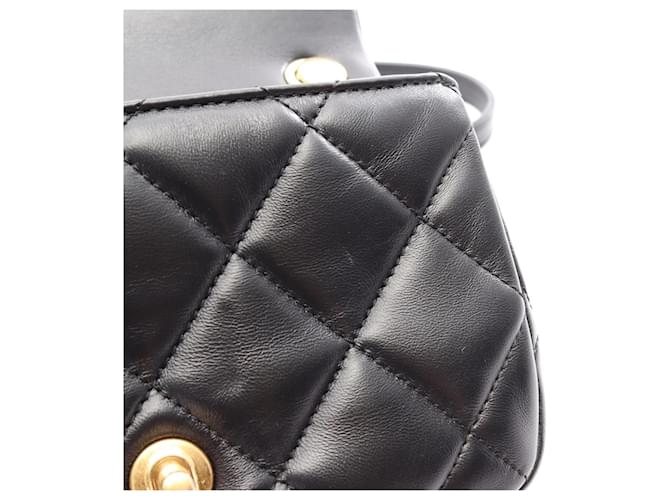 Borsa Chanel Mini Matelassé Nero - vista 7