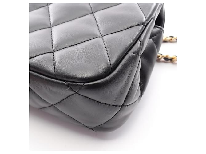 Borsa Chanel Mini Matelassé Nero - vista 8