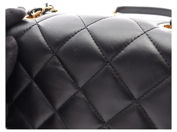 Borsa Chanel Mini Matelassé Nero - vista 9