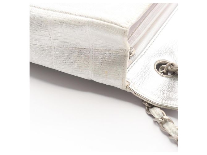 Borsa a tracolla Chanel New Travel Line Argento - vista 7