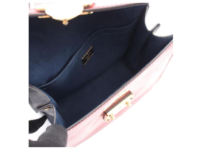Bolsa 2-Way Louis Vuitton Spring Street PM Marrom Vermelho Azul - vista 3