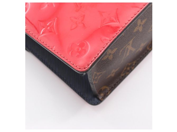 Bolsa 2-Way Louis Vuitton Spring Street PM Marrom Vermelho Azul - vista 8