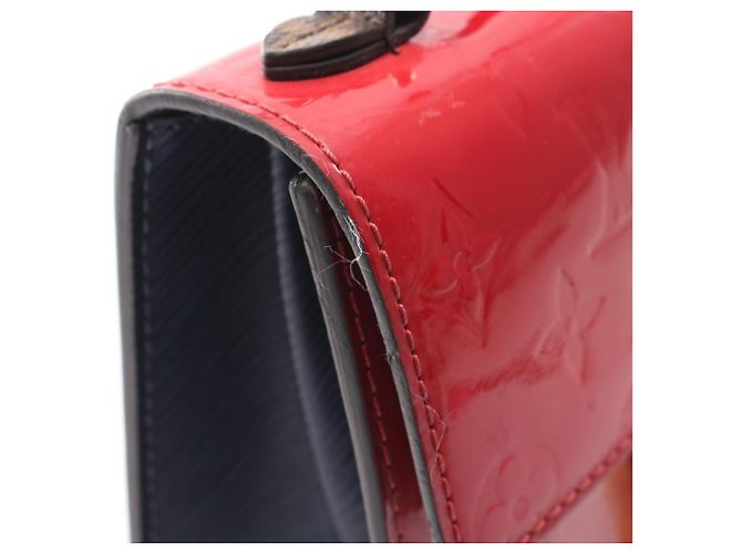 Bolsa 2-Way Louis Vuitton Spring Street PM Marrom Vermelho Azul - vista 9