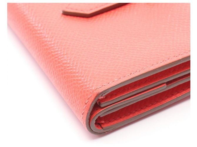 Hermès Tarjetero Business Bearn Mini Hermes Roja - vista 11