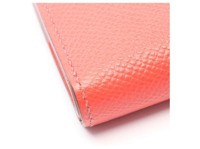 Hermès Tarjetero Business Bearn Mini Hermes Roja - vista 12