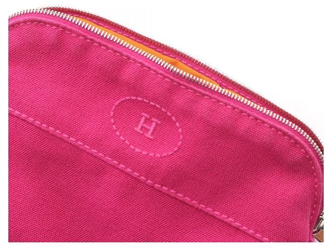 Hermès Borsa Hermes Bolide Pouch 20 Marrone Rosa - vista 5