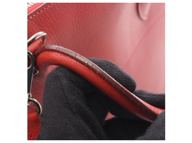 Hermès Borsa Hermes Bolide 31 in Rouge Garance Rosso - vista 10
