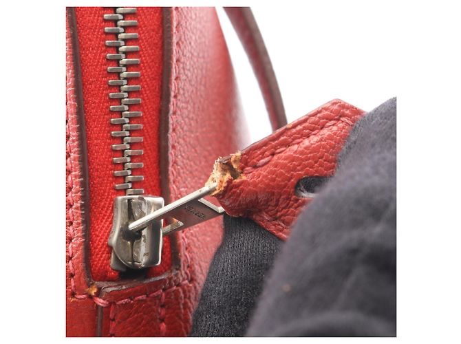 Hermès Borsa Hermes Bolide 31 in Rouge Garance Rosso - vista 12