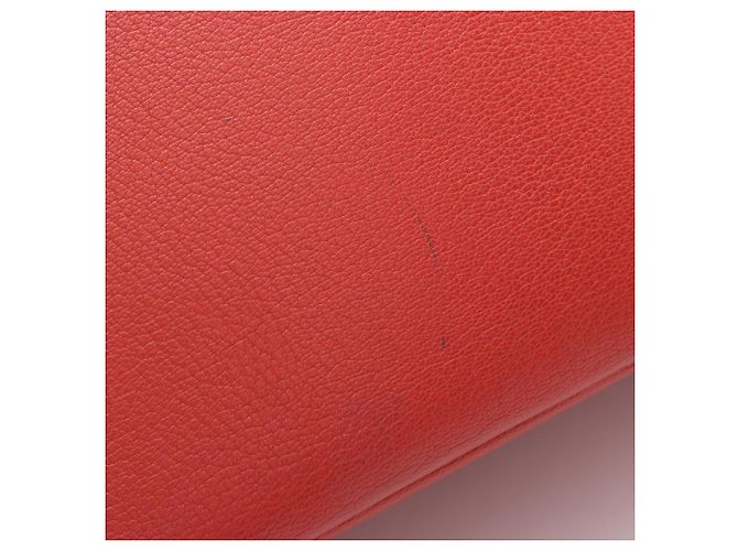 Hermès Borsa Hermes Bolide 31 in Rouge Garance Rosso - vista 13
