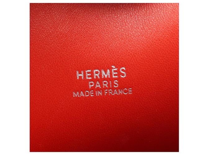 Hermès Borsa Hermes Bolide 31 in Rouge Garance Rosso - vista 4