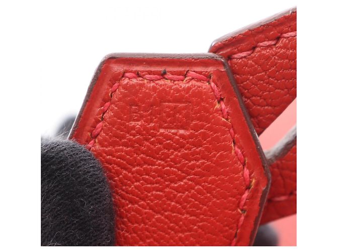 Hermès Borsa Hermes Bolide 31 in Rouge Garance Rosso - vista 5