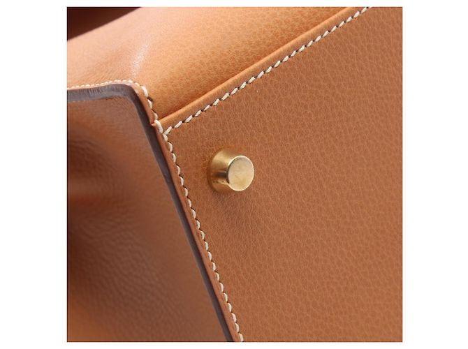 Hermès Borsa Hermes Kelly 35 Marrone - vista 7