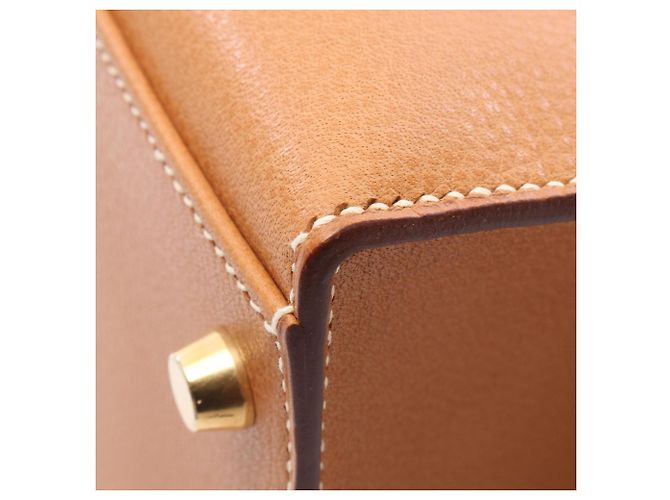 Hermès Borsa Hermes Kelly 35 Marrone - vista 8