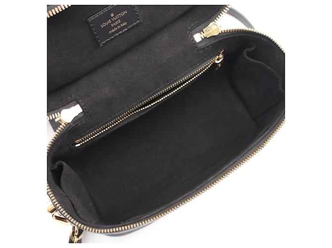 Borsa Louis Vuitton Monogram Empreinte Vanity PM Nero - vista 3
