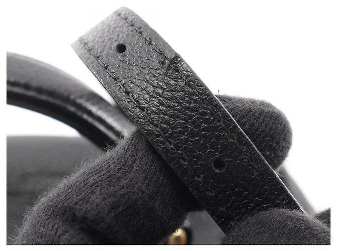 Borsa Louis Vuitton Monogram Empreinte Vanity PM Nero - vista 8