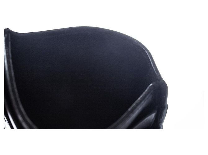 Gucci, black leather monogram embossed card holder - view 3
