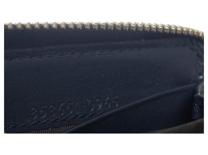 Bamboo Gucci, portafoglio web monogram blu - vista 6