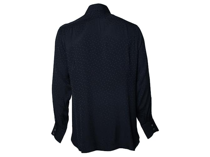 Tom Ford, camicia a pois nera Nero - vista 3
