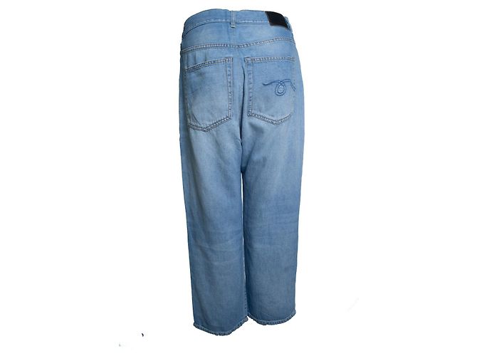 R13, jeans tailored drop en azul - vista 3