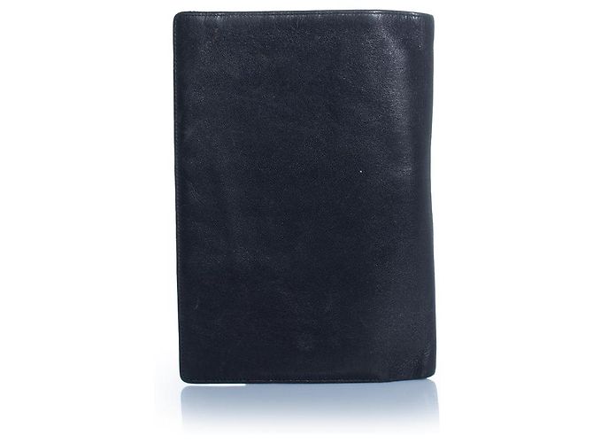 Montblanc, leather wallet with pen Black - view 2