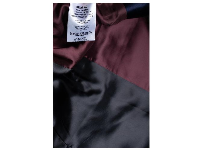 Paul Smith, blauer glänzender Blazer - Ansicht 7