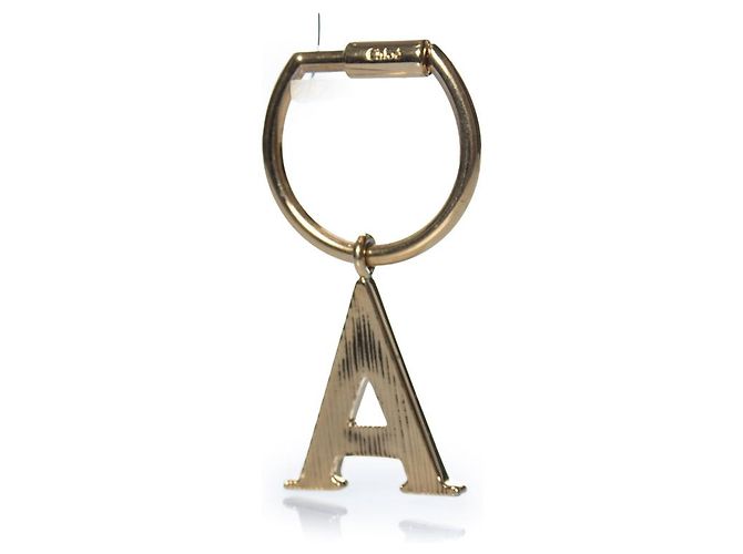 Chloé, pendente in metallo dorato D'oro Metallico - vista 3