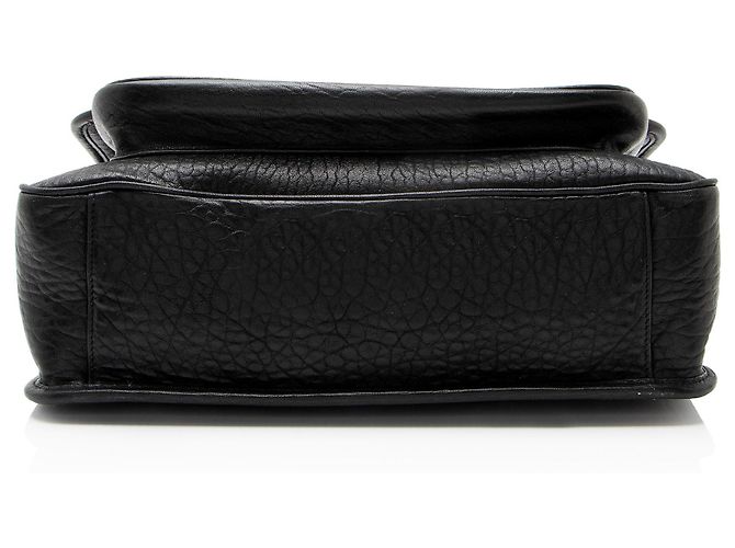 Borsa a Spalla Saint Laurent Grained Lambskin Monogram Niki Large Nero - vista 4