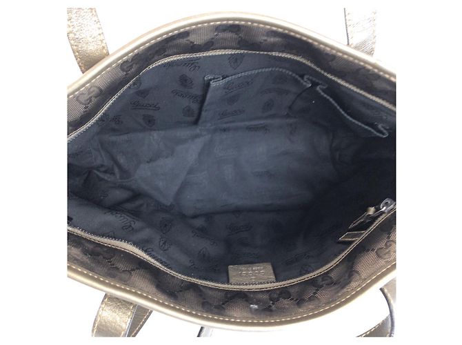 Borsa a tracolla tote Gucci GG Imprime Marrone Bronzo - vista 10