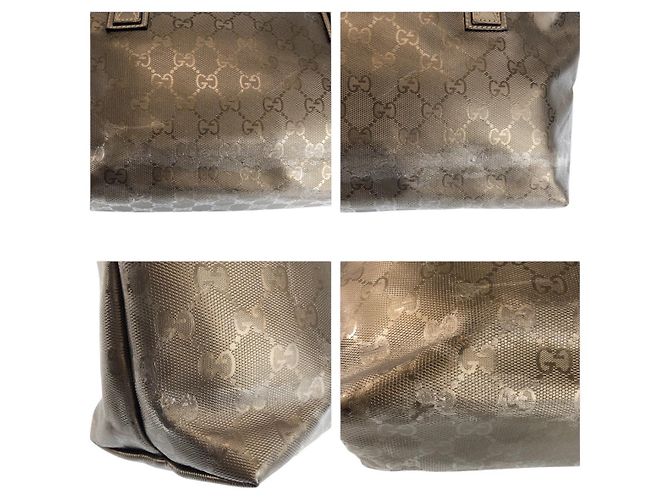 Borsa a tracolla tote Gucci GG Imprime Marrone Bronzo - vista 5