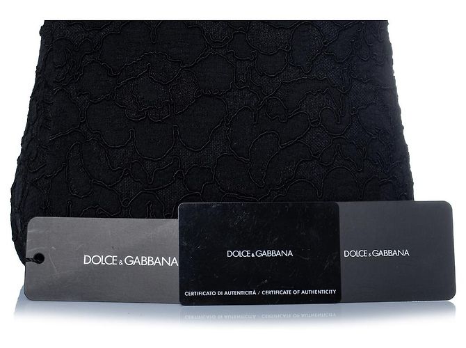 Dolce & Gabbana, borsa a tracolla in pizzo Agate Nero - vista 9