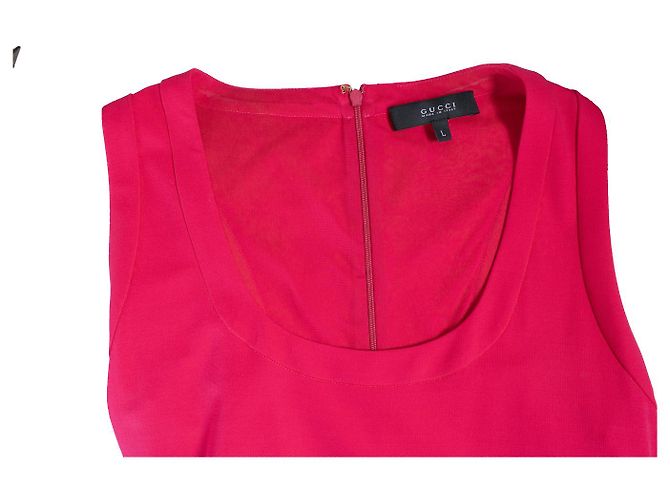 Gucci, vestido sin mangas rosa - vista 8