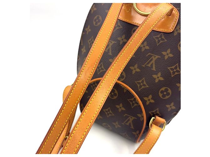 Zaino Louis Vuitton Ellipse Monogram Marrone - vista 9