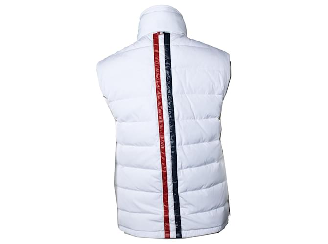 Thom Browne, chaleco acolchado blanco - vista 3