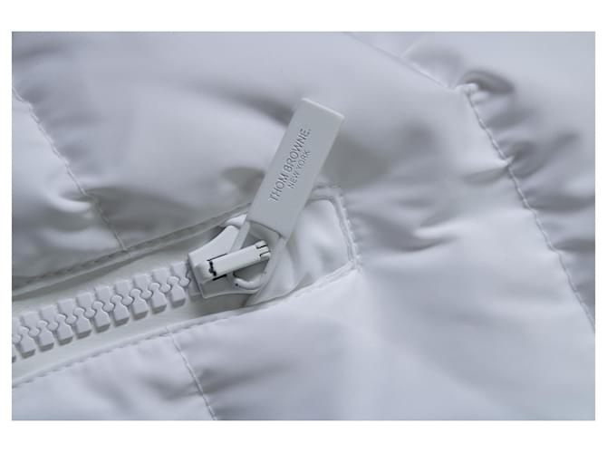Thom Browne, chaleco acolchado blanco - vista 5
