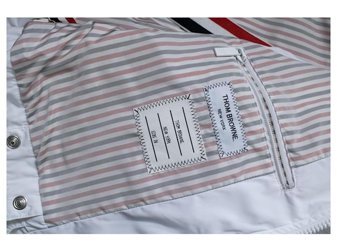 Thom Browne, chaleco acolchado blanco - vista 7