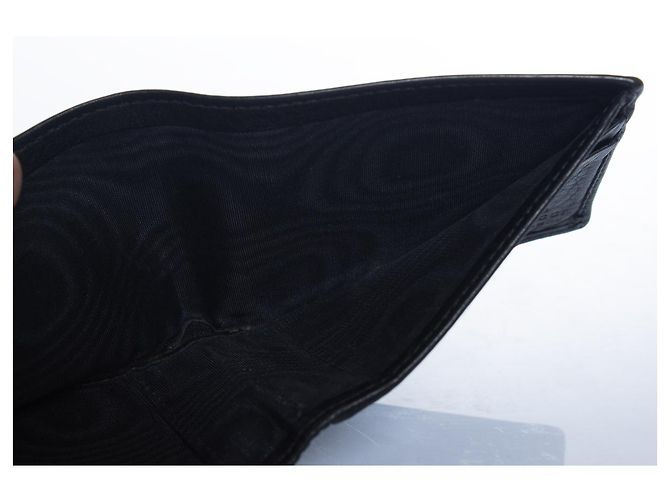 Gucci, black leather wallet - view 6