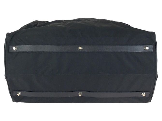 Borsa 2way in nylon Tessuto Saffiano e pelle Prada Nero - vista 10