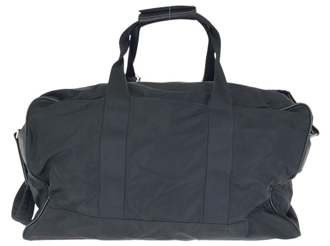 Borsa 2way in nylon Tessuto Saffiano e pelle Prada Nero - vista 2