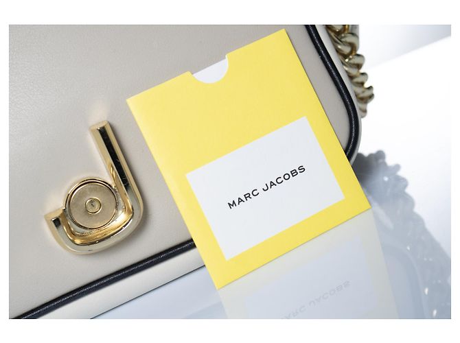 Marc Jacobs, borsa a tracolla J Marc in beige / nero Multicolore - vista 10