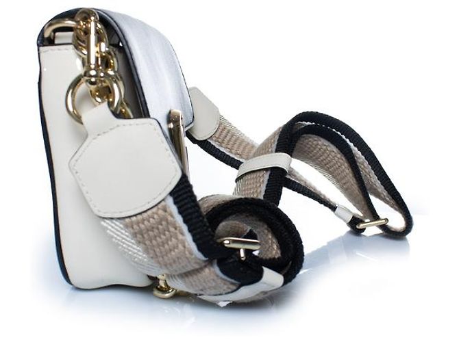 Marc Jacobs, borsa a tracolla J Marc in beige / nero Multicolore - vista 5