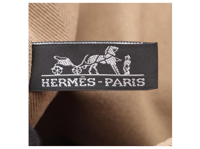 Hermès Borsa in pelle Hermes Valparaiso MM Beige Marrone - vista 7