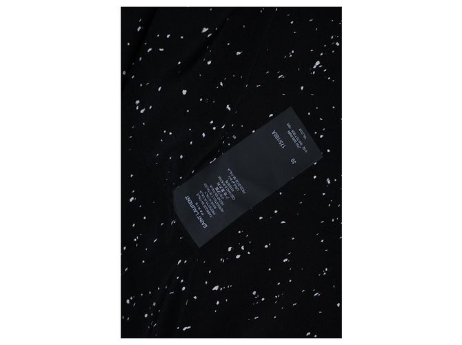 Saint Laurent, Hemd mit Farbspritzern Schwarz - Ansicht 5