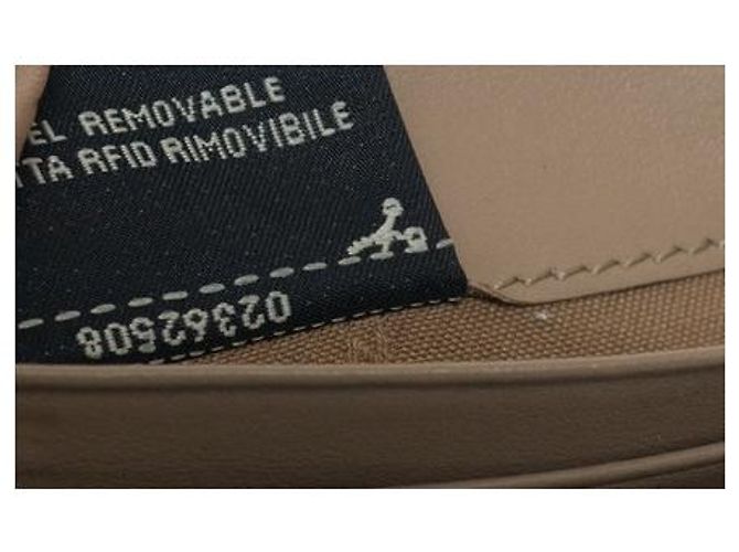 Fendi, portafoglio bifold Hypnotize in pelle di vitello beige Marrone - vista 6