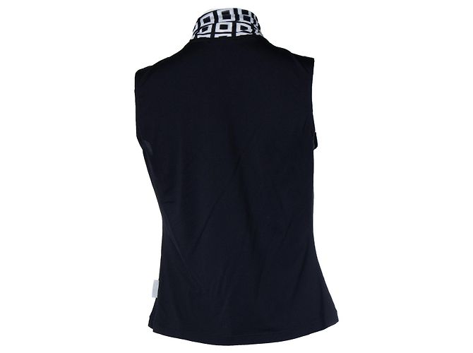 Versace jeans couture, Top bandana negro - vista 3