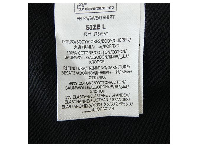 Stella Mc Cartney Stella McCartney Sunshine Hoodie Hoodie Kapuzenpullover Schwarz - Ansicht 3