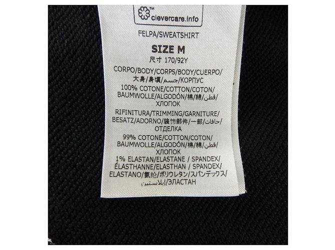 Stella Mc Cartney Stella McCartney Sunshine Hoodie Hoodie Kapuzenpullover Schwarz - Ansicht 3
